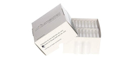 100 Ampoules without contents for solids