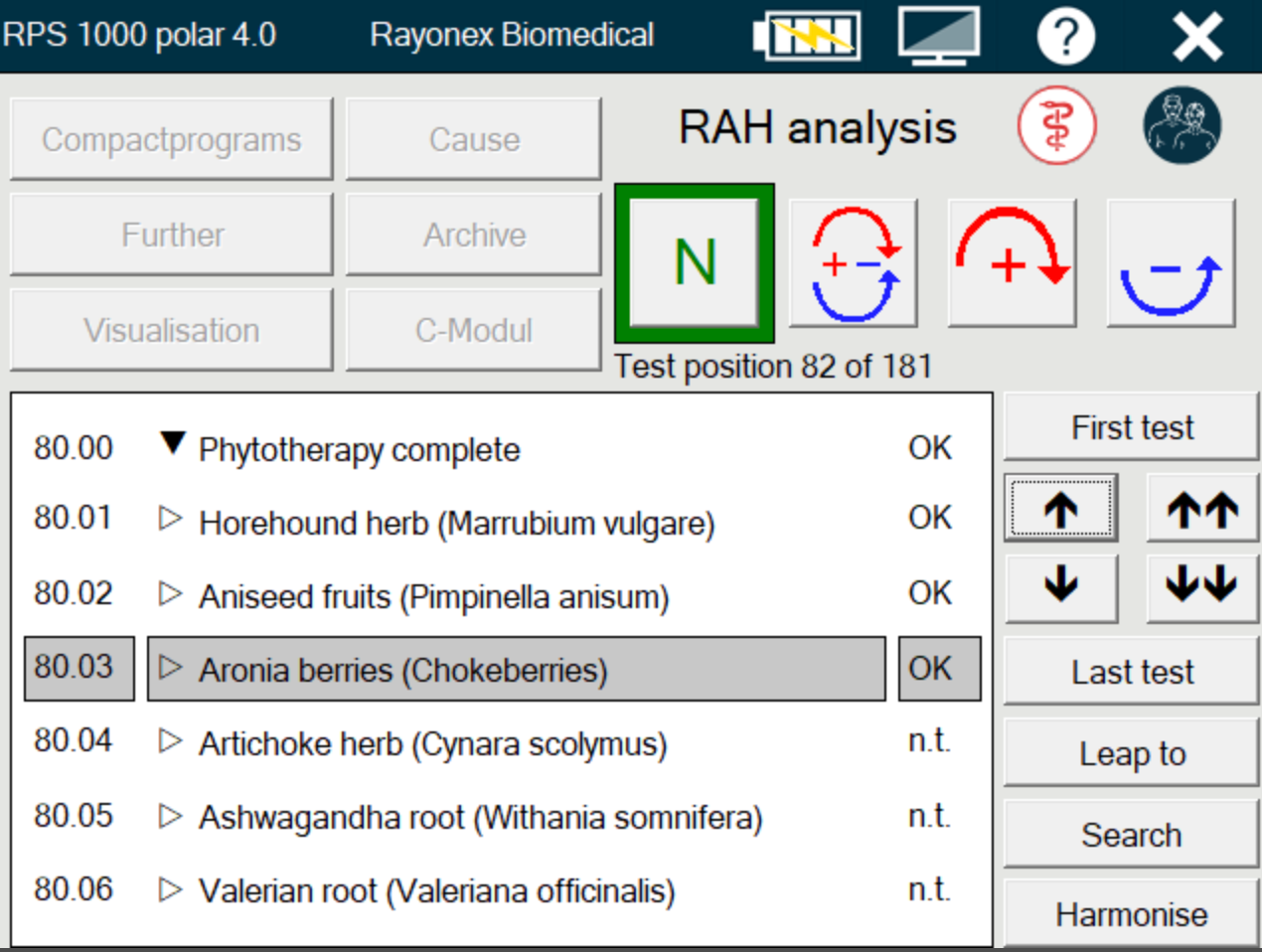 Rayonax 草本療法模式 Phytotherapy Module – Rayonex HK